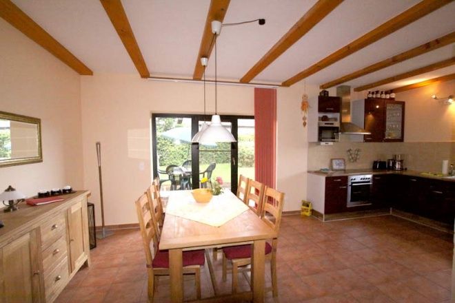 Ferienhaus mit Hund eingezäuntes Grundstück in ruhiger Lage in